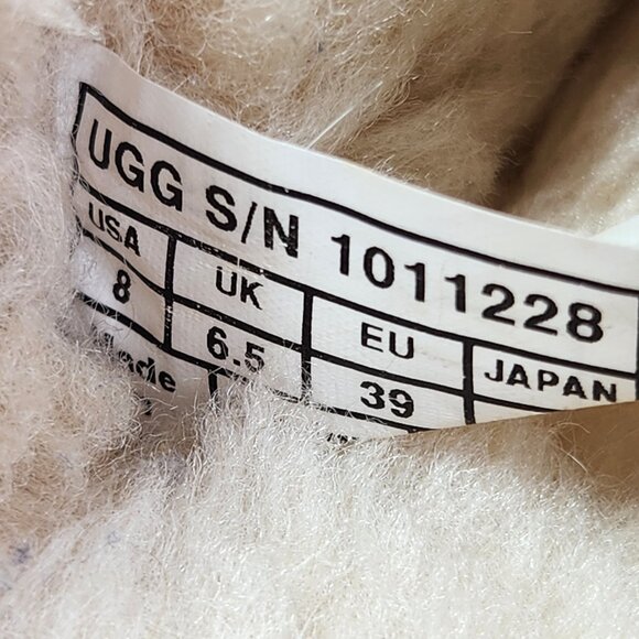 Ugg Womens Dakota Sunshine Flora Perforated Chestnut Moccasin Suede Slippers - Picture 9 of 9